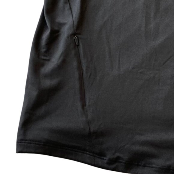 TYR SLS Quarter Zip Long Sleeve Shirt Athletic Fit Men's 2XL Black NWT - Picture 4 of 7